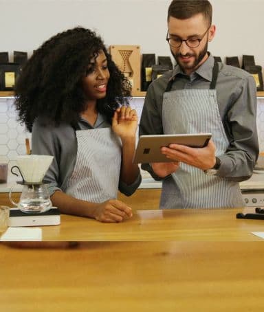Verizon Business Assistant messaging interface