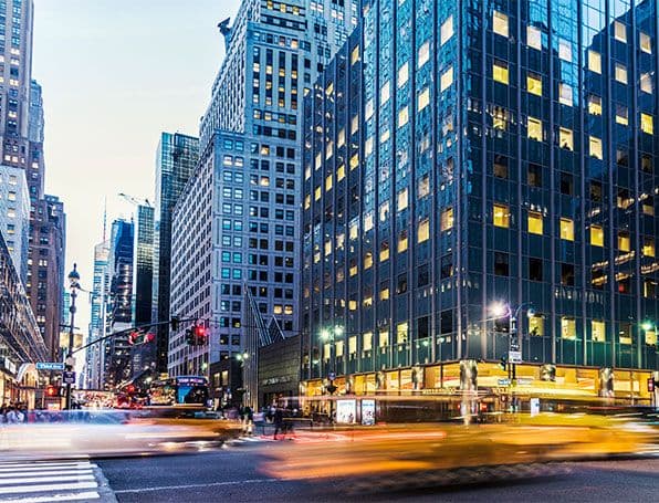 Business district connected by Verizon Internet Dedicated