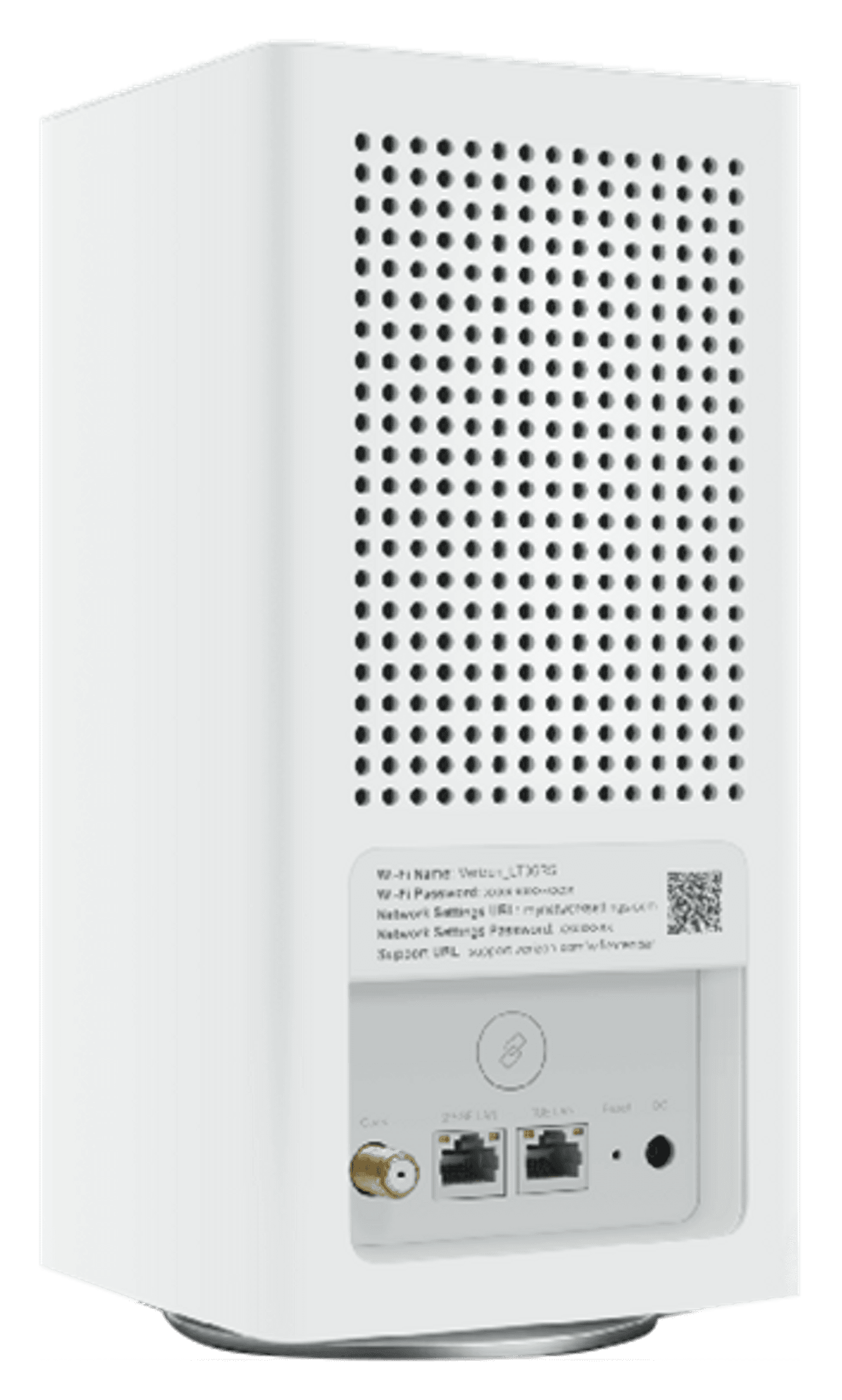 Official rear-angle view of the Verizon Wi-Fi Extender CE1000A